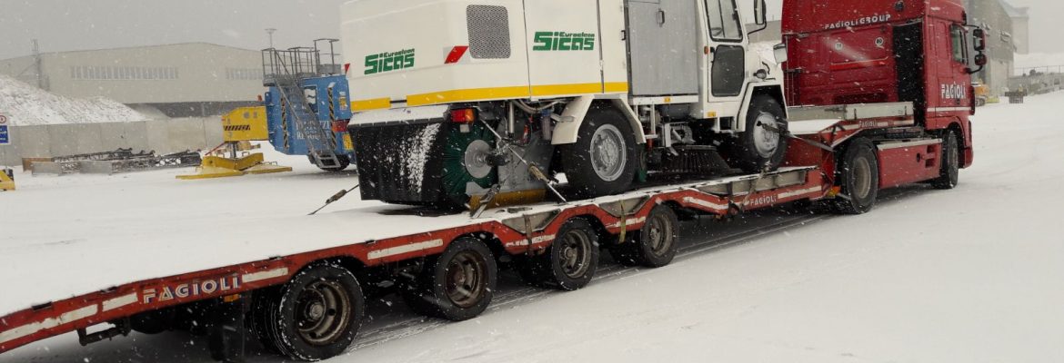 Mechanical Sweeper delivered at Ravenna