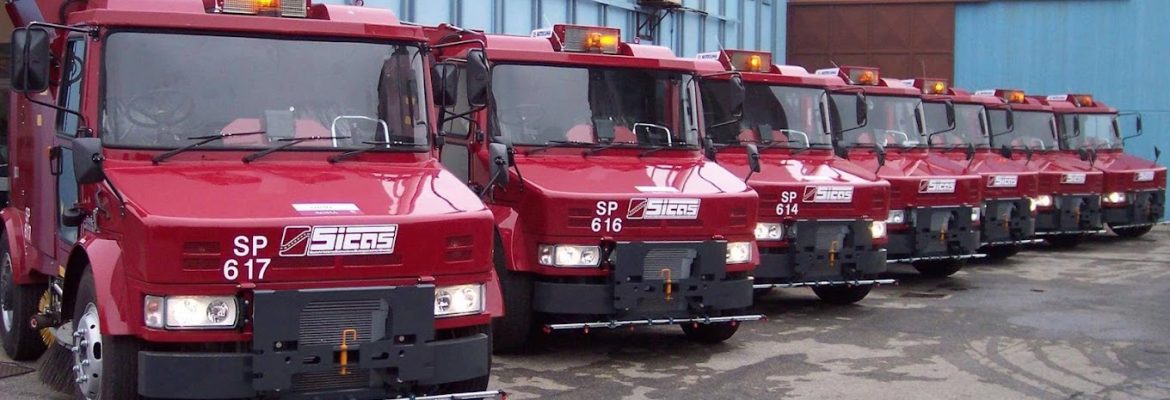 Mechanical sweepers AMA Roma